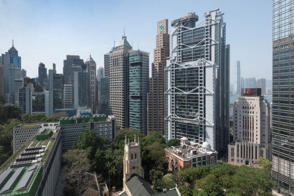 HSBC Main Building, photograph by Nigel Young, courtesy of Foster + Partners